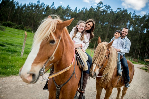 Parent Horse Riding