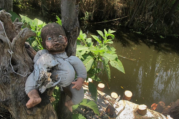 Horror island in Mexico