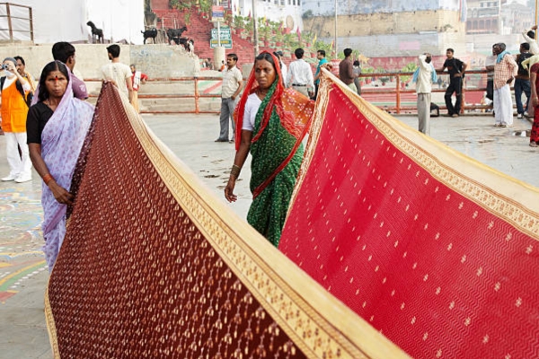 Varanasi famous Silk Sarees